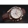 Omega Seamaster Aqua Terra Chrono GMT Ivory Dial Brown Leather Bracelet  622534