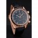 Omega Speedmaster Black Dial Gold Case Black Leather Strap  622809