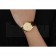 Patek Philippe Calatrava Gold Dial Gold Case Brown Leather Strap  622846