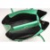 Prada Double Tote Crocodile Leather Bag Green