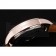 Breitling Transocean White Dial Black Leather Strap Rose Gold Bezel 98206
