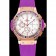 Hublot Big Bang Tutti Frutti Purple Strap Gold Dial