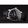 Patek Philippe Swiss Calatrava Ribbed Bezel Black Dial Black Leather Strap 7661