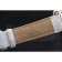 Omega Speedmaster Chronograph White Dial Gold Diamond Case White Leather Bracelet  622455