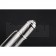 Cartier Silver Rimmed Silver Wave Pattern Upper Body Black Ballpoint Pen  622768