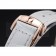 Omega DeVille Prestige White Dial Gold Diamond Case White Leather Bracelet  1454122