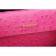 Prada Double Tote Ostrich Leather Bag Fuchsia