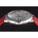Cartier Ballon Bleu Silver Bezel with White Dial Red Leather Band  621551