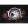 Cartier Ronde Louis White Dial Brown Leather Strap 621976