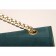 Saint Laurent Medium Fringed Suede Leather Satchel Green