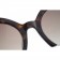 Miu Miu Cut Off Round Havana Frame Sunglasses 308446