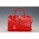 Saint Laurent Monogram Cabas Small Leather Bag Red