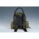 Burberry Medium Backpack Green Nylon Black Leather Trim 18927046