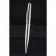 Cartier Upper Body Engraved Silver Ballpoint Pen  622774