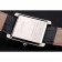 Cartier Tank White Dial Stainless Steel Case Black Leather Strap  622761
