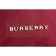 Burberry Large Backpack Dark Red Nylon Black Leather Trim 18927038