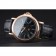 Patek Philippe Perpetual Calendar Retrograde Date Black Dial Rose Gold Case Black Leather Bracelet 1454150