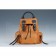 Burberry Medium Backpack Tan Nylon Black Leather Trim 18927048