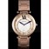 Cartier Ballon Bleu Rose Gold Stainelss Steel Strap White Dial  621453