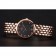 Omega De Ville Prestige Black Dial With Diamonds Rose Gold Case And Bracelet