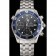 Swiss Omega Seamaster Chronograph 300m Blue Dial Blue Bezel Stainless Steel Case And Bracelet