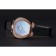 Omega Ladies Watch Blue Dial Gold Case With Diamonds Black Leather Strap  622830