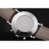 Patek Philippe Grand Complications White Dial Engraved Silver Case Brown Leather Bracelet 1454143