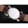 Cartier Rotonde Blue Crown Brown Leather Bracelet 621974
