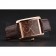 Cartier Tank MC Brown Dial Gold Case Brown Leather Strap  622583