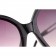 Hermes Studded Carriage Detail Black Frame Sunglasses 308092