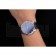 Patek Philippe Calatrava Date Blue Dial Stainless Steel Case Blue Leather Strap