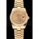 Swiss Rolex Datejust Champagne Dial Diamond Bezel Gold Bracelet 1454097