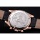 Omega Speedmaster Black Dial Gold Case Black Leather Strap  622809