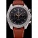 Omega Speedmaster Black Dial Stainless Steel Case Brown Leather Strap  622806