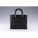 Dior Medium  Lady Cannage Bag Patent Leather Black