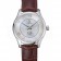 Omega DeVille Silver Dial Stainless Steel Case Brown Leather Strap  622830