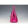 Prada Double Tote Crocodile Leather Bag Fuchsia