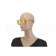 Karen Walker Fantastique Mirror Gold Yellow Lens Sunglasses 307763