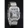 Cartier Tank Anglaise 30mm White Dial Stainless Steel Case And Bracelet
