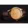 Vacheron Constantin Patrimony Chronometre Royal Gold Dial Gold Case Brown Leather Strap