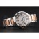 Swiss Ballon Blue De Cartier Steel Case White Dial Roman Numerals Two Tone Bracelet   622646