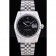 Rolex Datejust Black Dial Diamonds Ribbed Bezel 7456