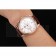 Patek Philippe Chronograph White Dial With Diamonds Rose Gold Case Brown Leather Strap