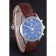 Omega DeVille Silver Bezel with Grey Dial and Brown Leather Strap  621567