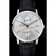 Piaget Altiplano Date Silver Dial Stainless Steel Case Black Leather Strap