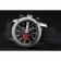Round Burberry Sport Chronograph White Case Black Dial Black Rubber Bracelet   622618