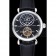 Vacheron Constantin Traditionnelle Tourbillon Black Dial Silver Case Black Leather Bracelet 1454063