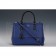 Prada Double Tote Blue With Black Python Handles 18926807