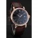 Swiss IWC Portofino Gold Case Black Dial Brown Leather Bracelet  622669