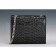 Saint Laurent Kate Monogram Tassel Python Leather Silver Hardware Black Mini Bag 18926851